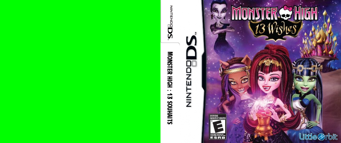 Monster High - 13 Wishes — box-texture (US)