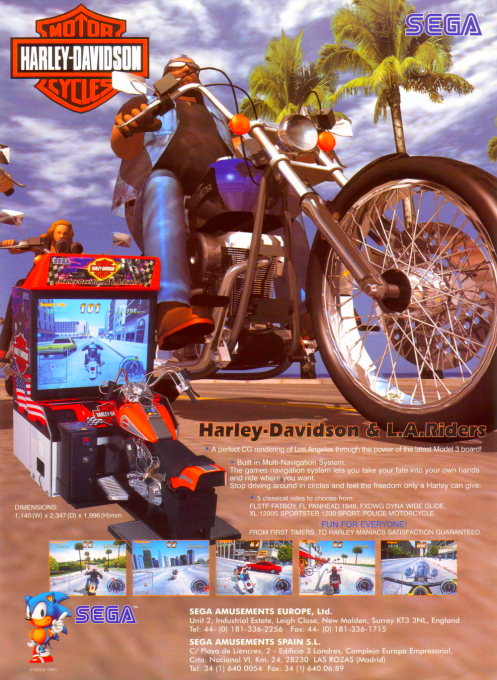Harley-Davidson & L.A. Riders box art