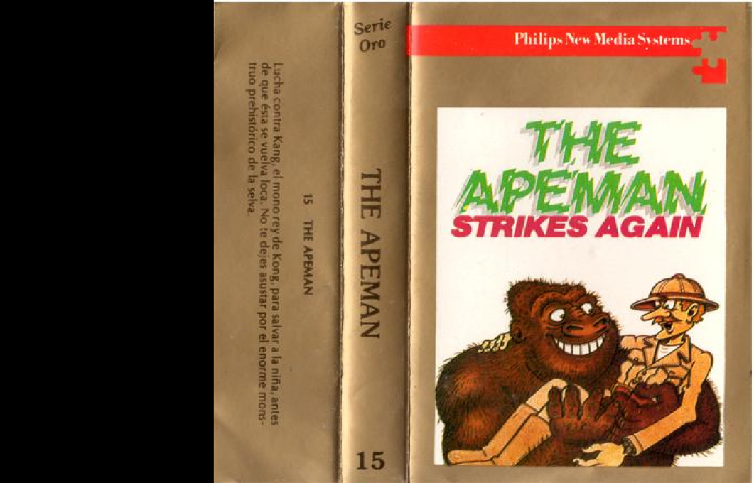Apeman Strikes Again, The — box-texture (SP)