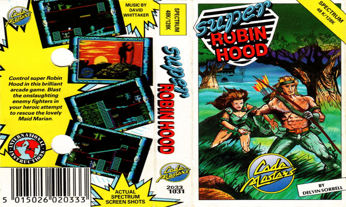 Super Robin Hood — box-texture (EU)