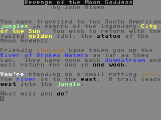 Revenge of the Moon Goddess — ss (WOR)