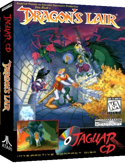 Dragon's Lair — box-3D (US)