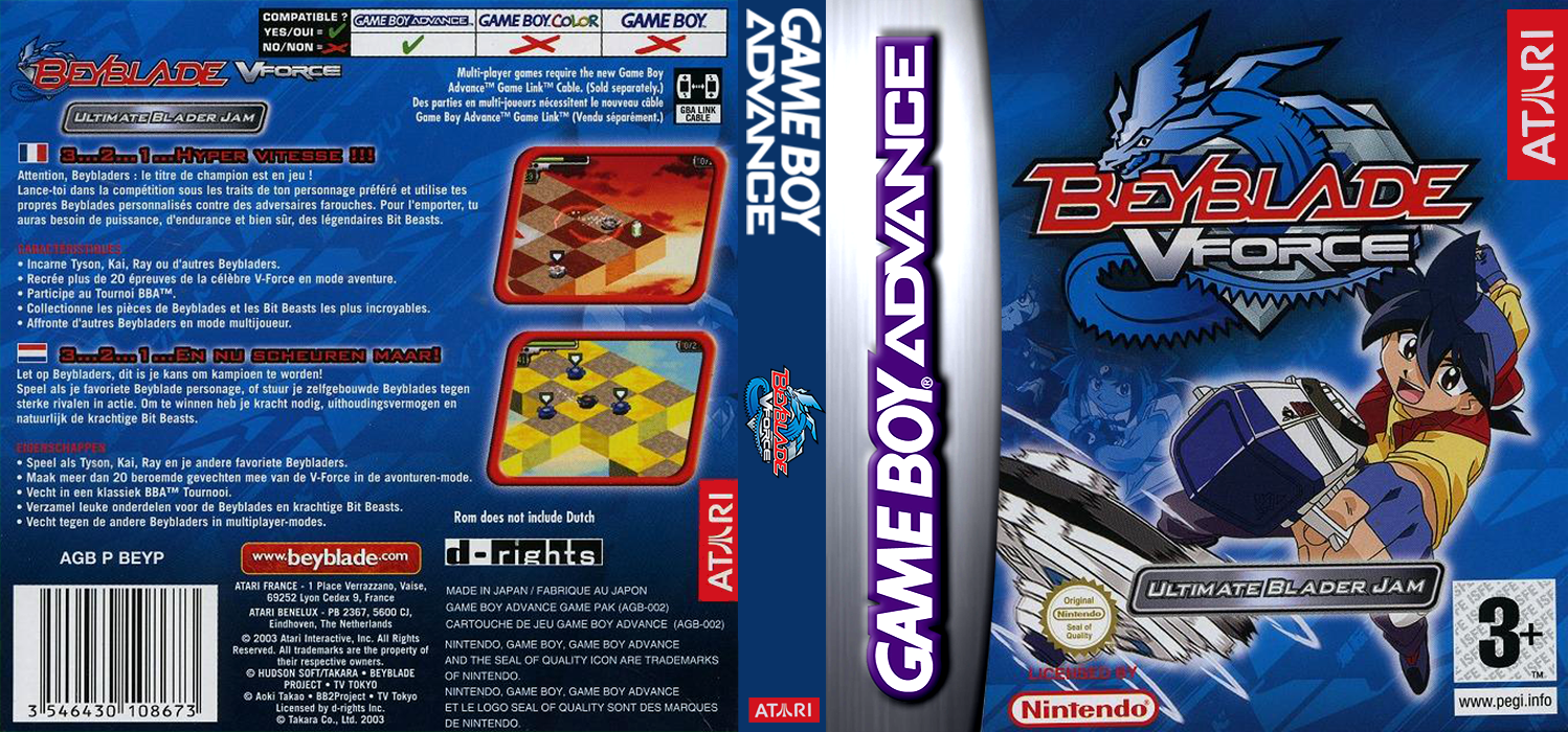 Beyblade V-Force - Ultimate Blader Jam — box-texture (EU)