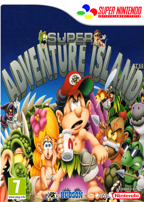 Super Adventure Island — box-2D (FR)