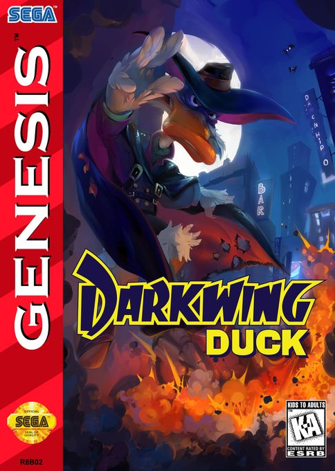 Darkwing Duck box art
