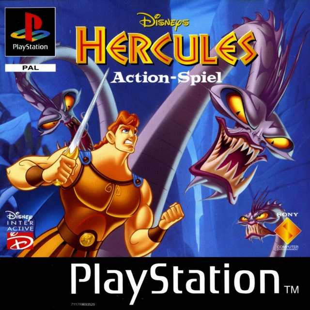 Disneys Hercules Action-Spiel — box-2D (DE)