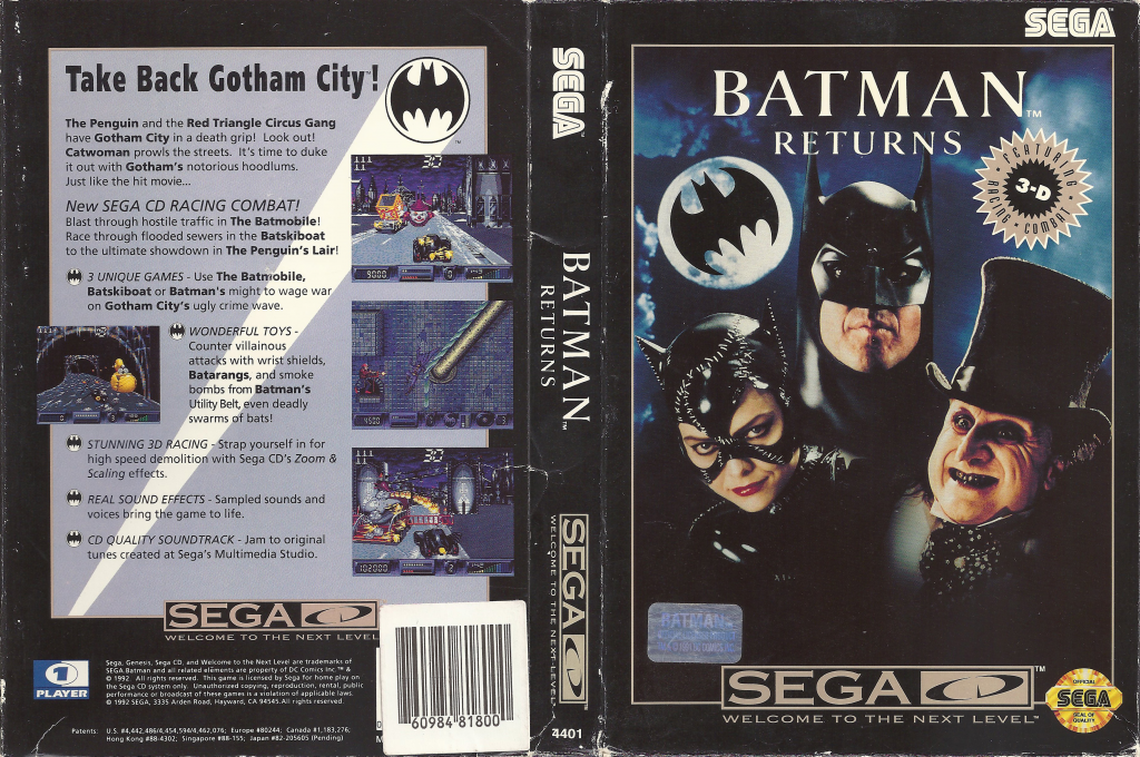Batman Returns — box-texture (US)
