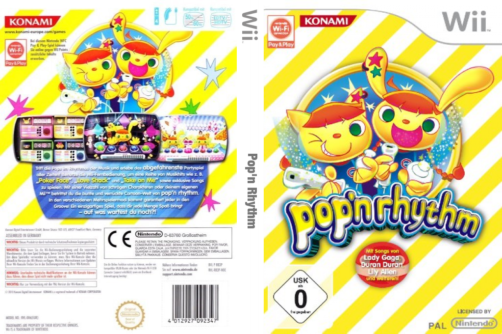 Pop'n Rhythm — box-texture (DE)
