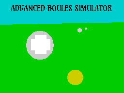 Advanced Boules Simulator — sstitle (WOR)