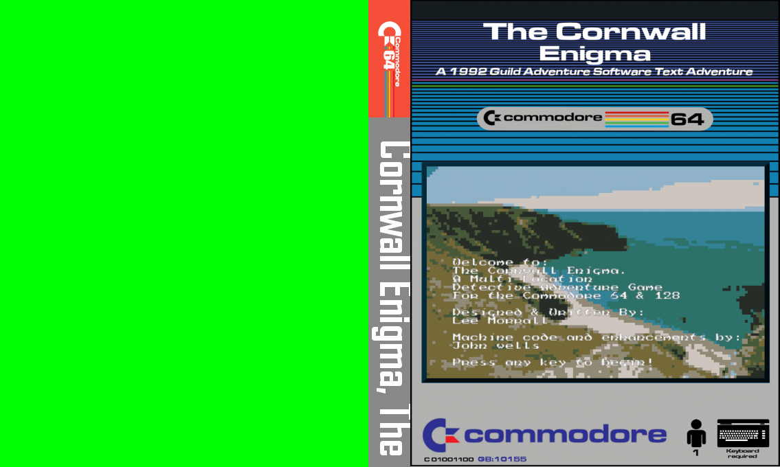 The Cornwall Enigma — box-texture (CUS)