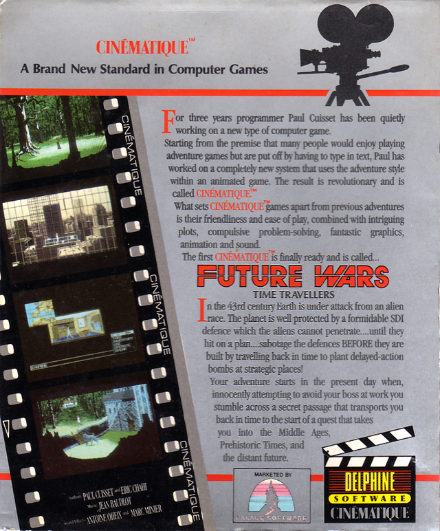 Future Wars - Time Travellers — box-2D-back (EU)