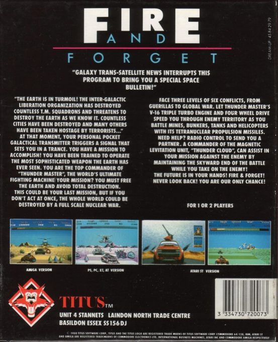 Fire And Forget — box-2D-back (EU)