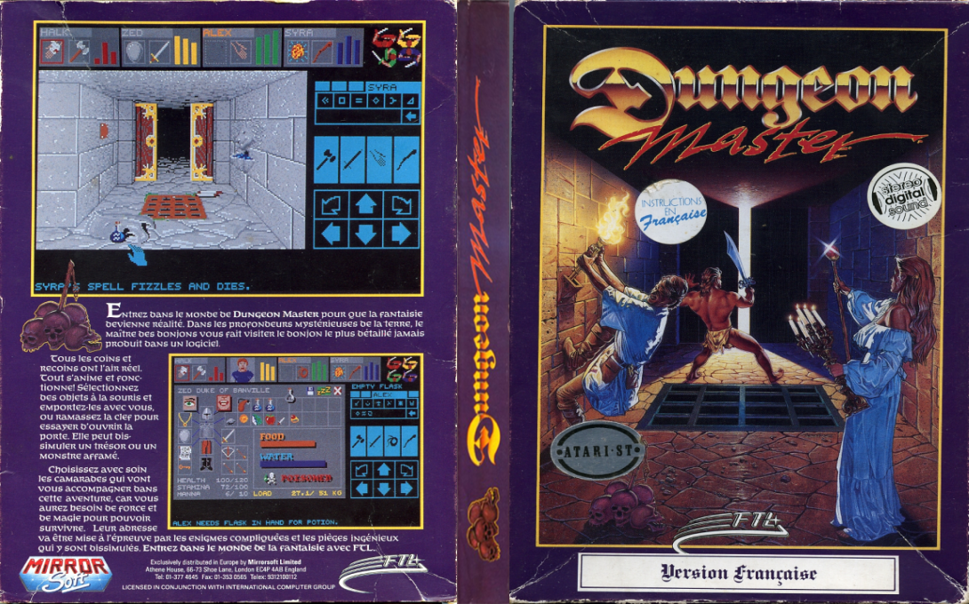 Dungeon Master — box-texture (FR)