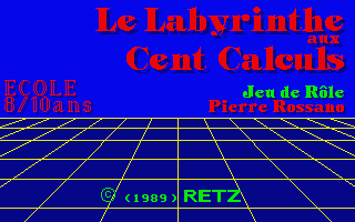 Labyrinthe Aux Cent Calculs, Le — sstitle (EU)