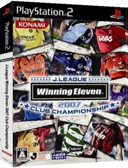 J.League Winning Eleven 2007 - Club Championship — box-3D (JP)