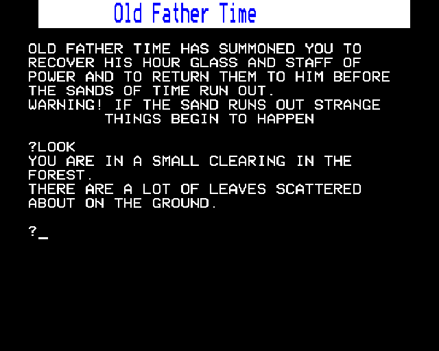 Old Father Time — ss (EU)