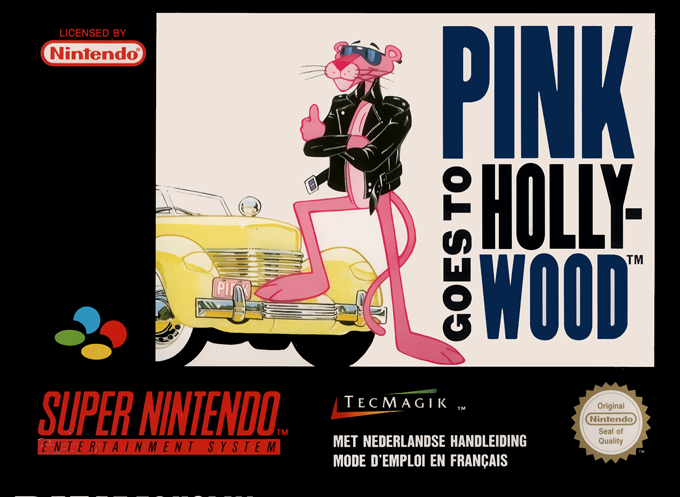 Pink Goes To Hollywood — box-2D (EU)