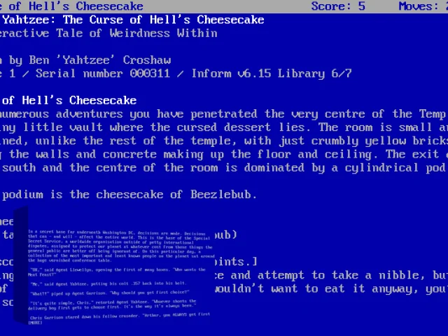Arthur Yahtzee - The Curse Of Hell's Cheesecake — mixrbv2 (WOR)