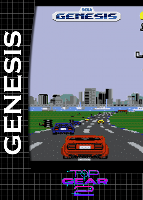Top Gear 2 — box-2D (SS)