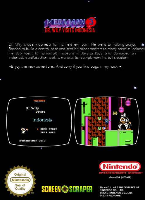 MegaMan III : Dr. Wily Visits Indonesia — box-2D-back (SS)