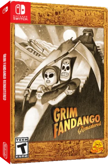Grim Fandango Remastered — box-3D (US)