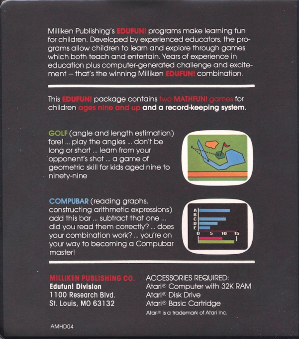 Golf Classic — box-2D-back (US)