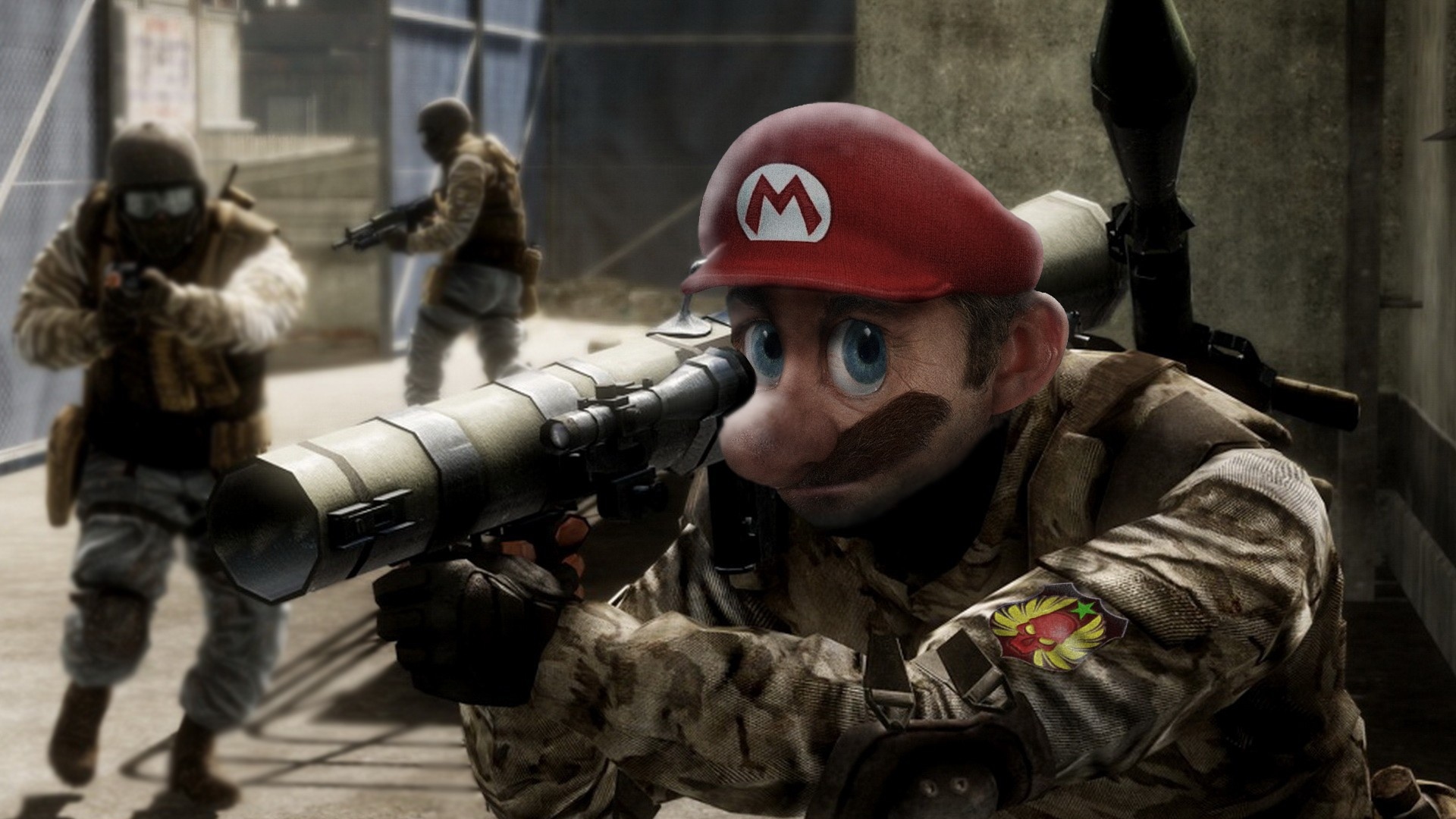 Mario's Bombs Away — fanart