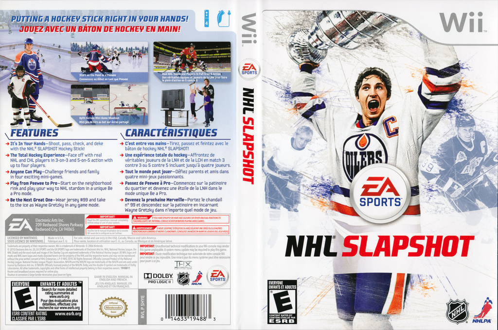 Nhl Slapshot — box-texture (US)