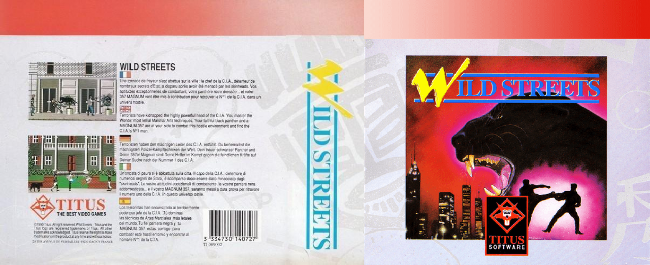 Wild Streets — box-texture (EU)