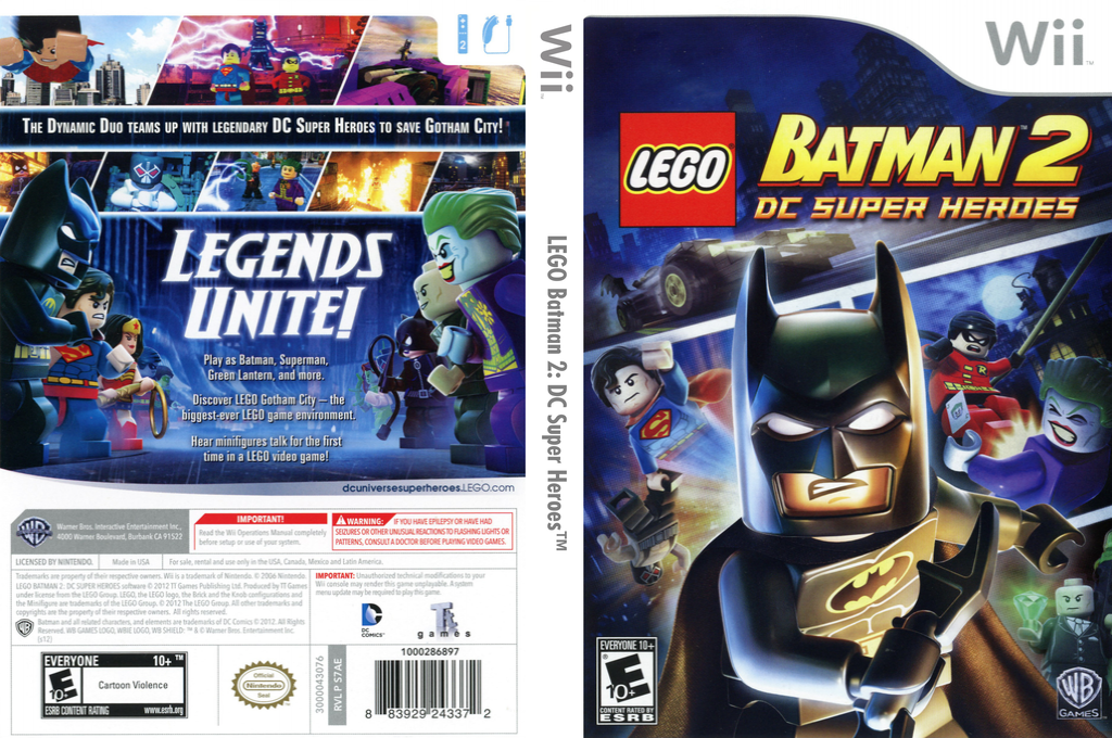 LEGO Batman 2 - DC Super Heroes — box-texture (US)