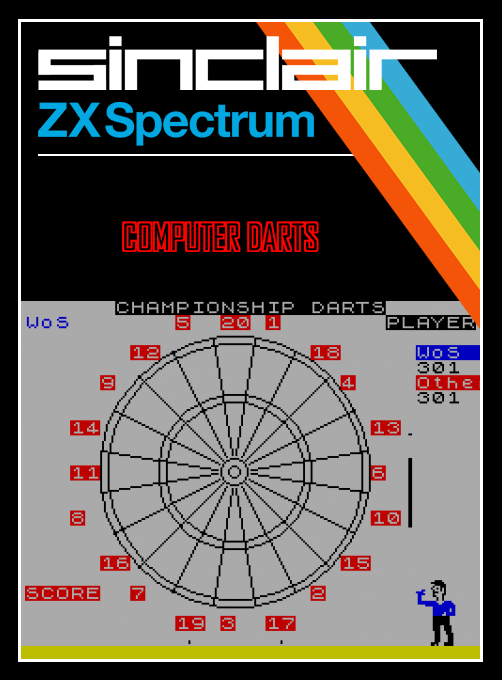 Computer Darts box art