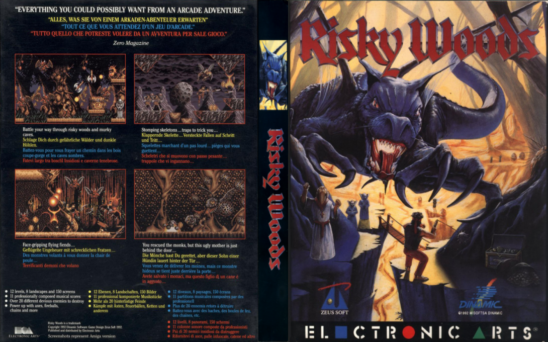Risky Woods — box-texture (EU)