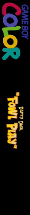 Daffy Duck : Fowl Play — box-2D-side (EU)