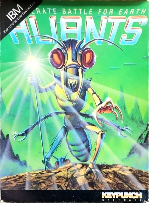 Aliants - The Desperate Battle For Earth box art