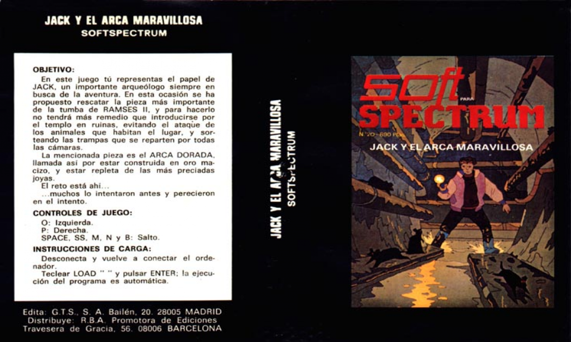 Jack y el Arca Dorada — box-texture (EU)