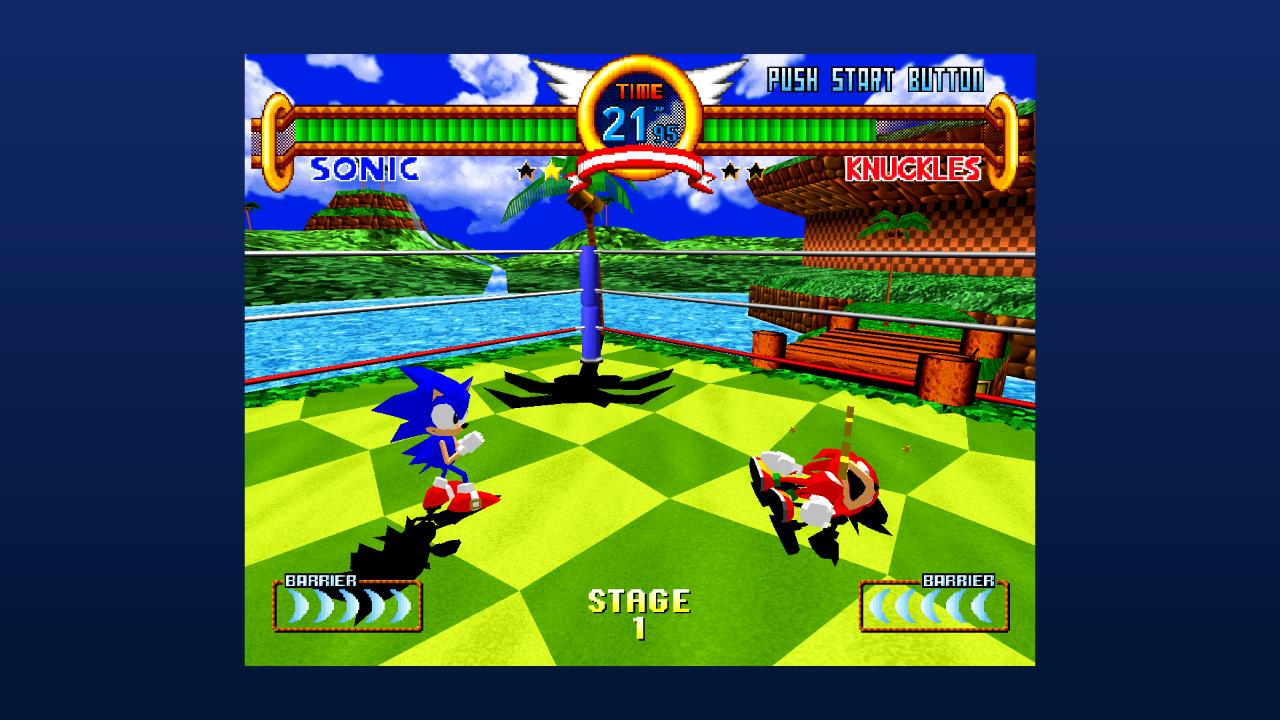 Sonic the Fighters — ss (US)