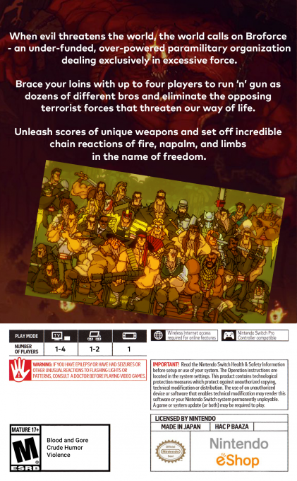 Broforce — box-2D-back (US)
