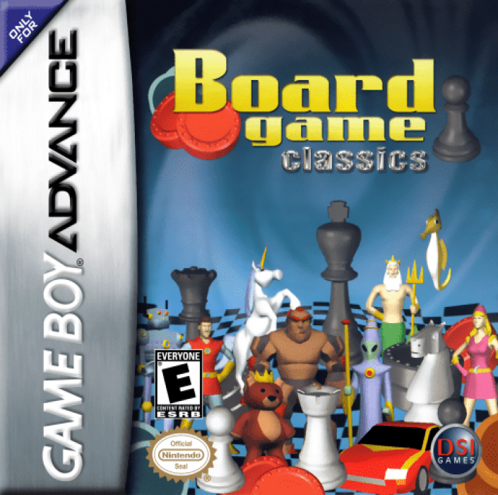Board Game Classics - Backgammon & Chess & Draughts box art