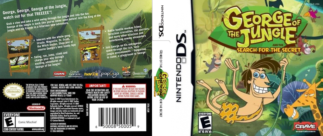 George of the Jungle and the Search for the Secret — box-texture (US)