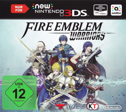 Fire Emblem Warriors — box-2D (DE)