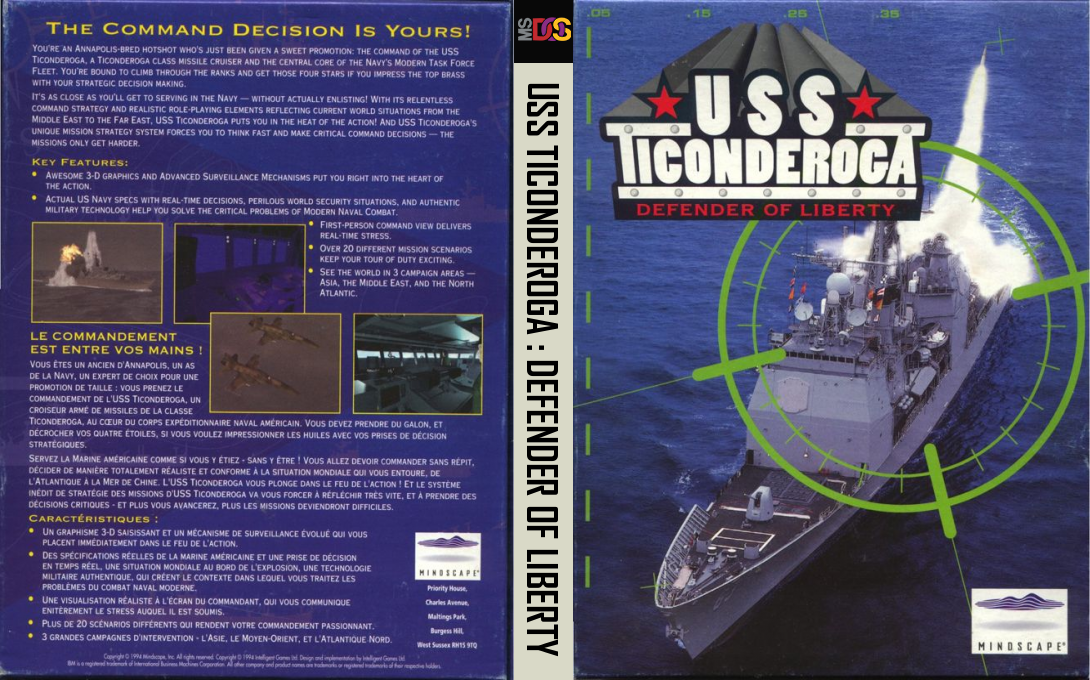 USS Ticonderoga - Defender of Liberty — box-texture (EU)