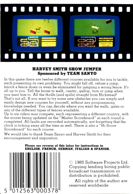 Harvey Smith Showjumper — box-2D-back (EU)
