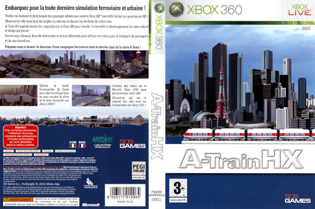 A-Train HX — box-texture (FR)