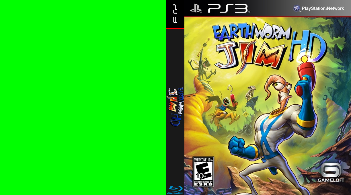 Earthworm Jim HD — box-texture (US)