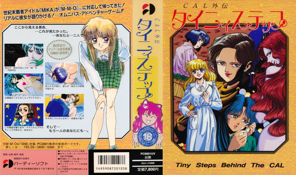 CAL Gaiden - Tiny Step - Tiny Steps Behind the CAL — box-texture (JP)
