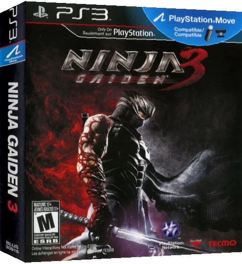 Ninja Gaiden 3 — box-3D (CA)