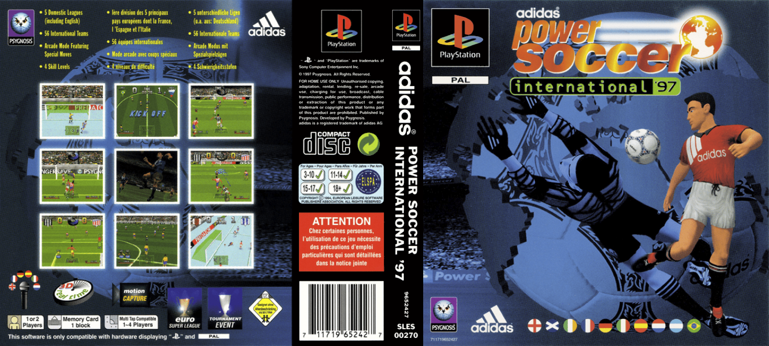 Adidas Power Soccer International '97 — box-texture (EU)