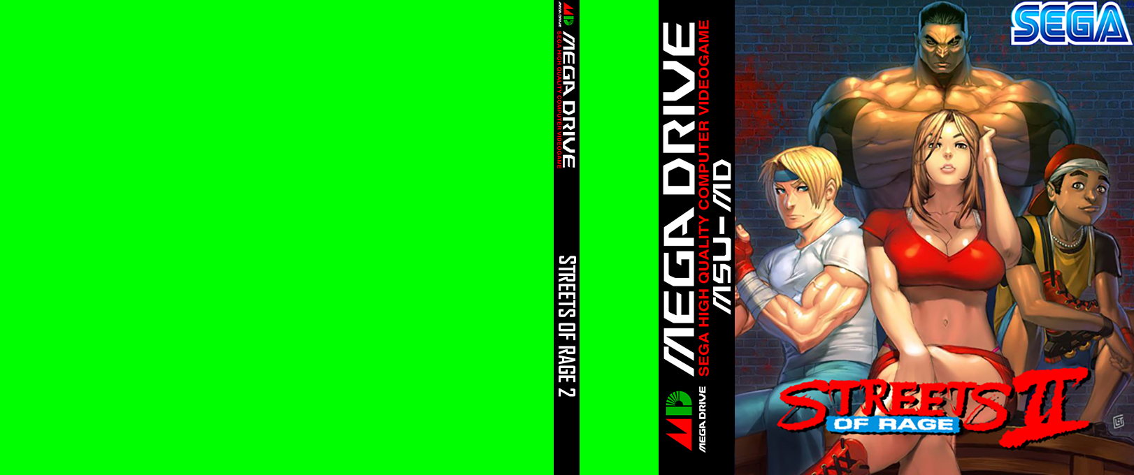 Streets of Rage II — box-texture (WOR)