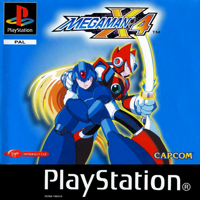 Rockman X4 — box-2D (EU)
