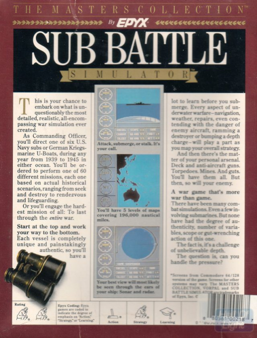 Sub Battle Simulator — box-2D-back (US)